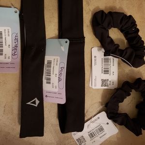 Scrunchies and headbands